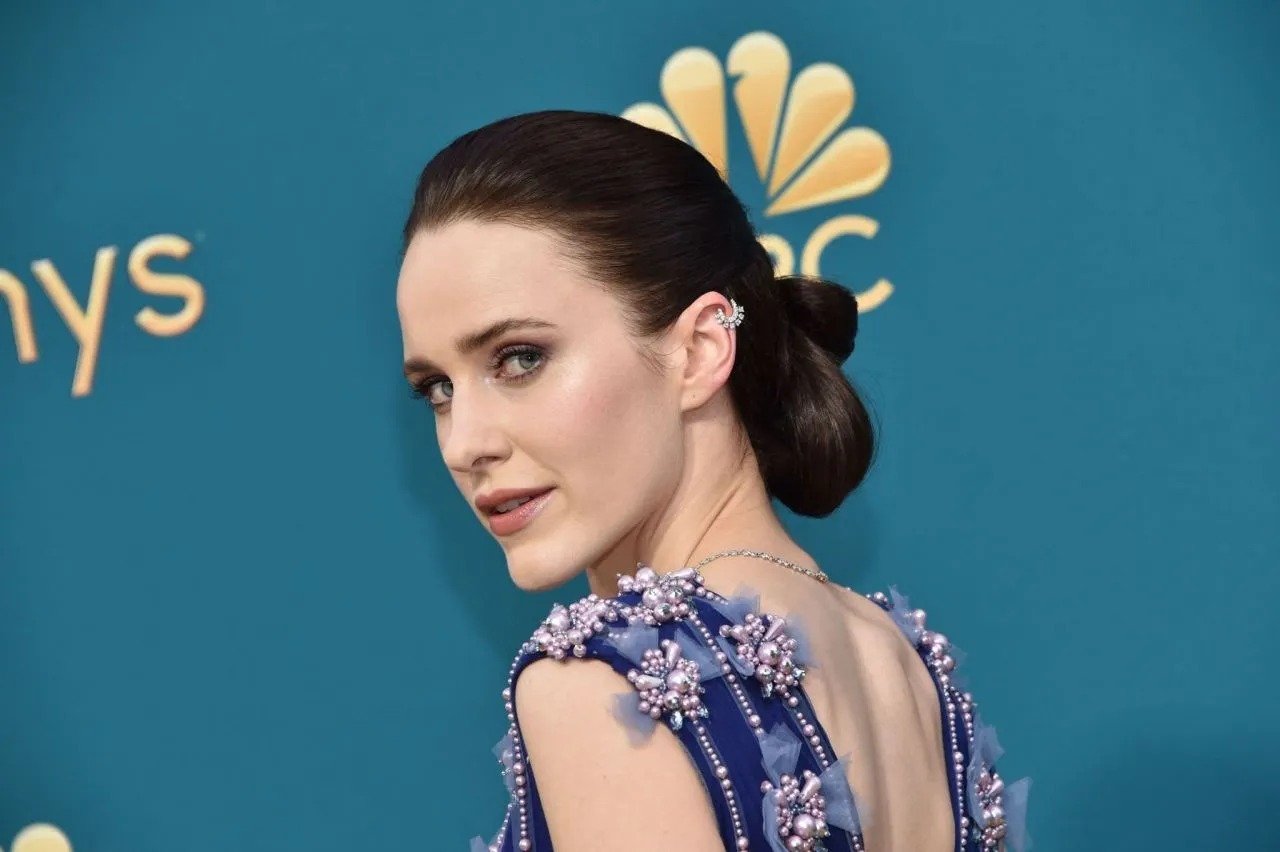 Rachel Brosnahan at Emmy Awards 2022 Red Carpet in Los Angeles05